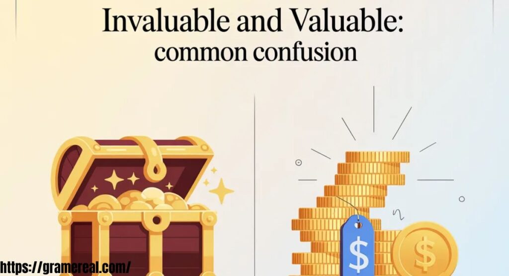 Invaluable and Valuable: Common Confusion
