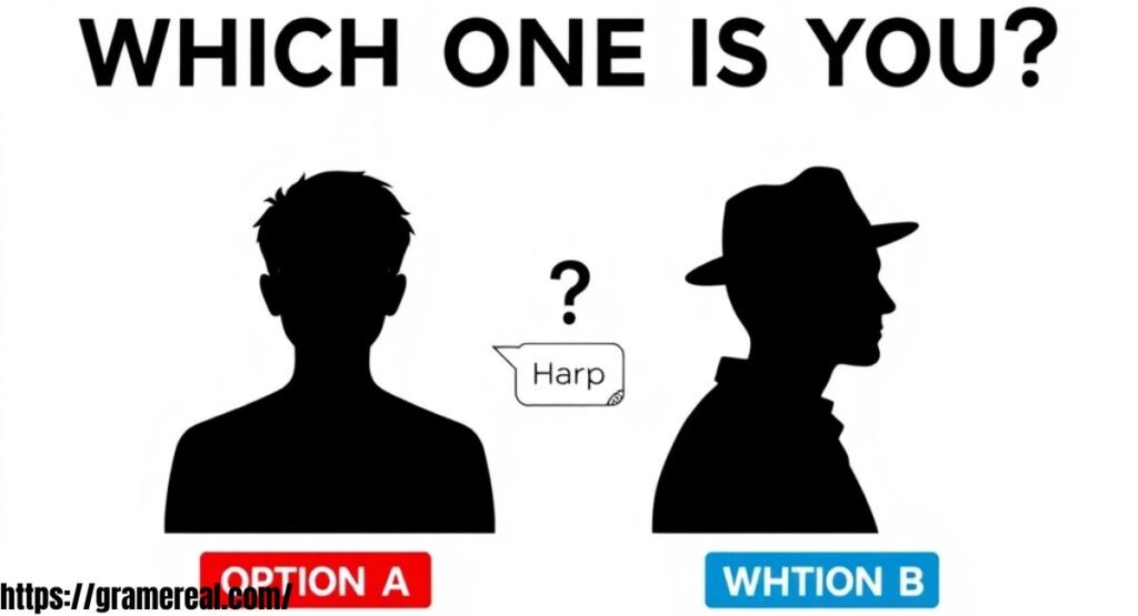 Which one is you or which one are you