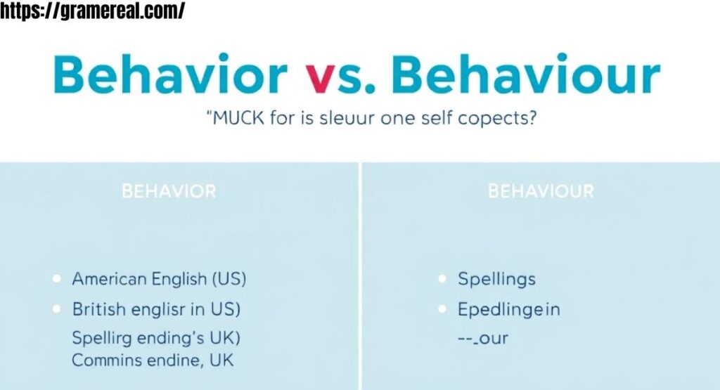 Behavior vs Behaviour: Which Spelling is Correct?