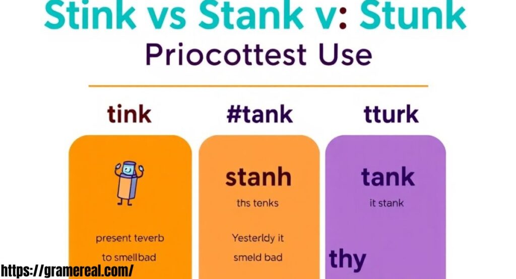 Stink vs Stank vs Stunk: Correct Use