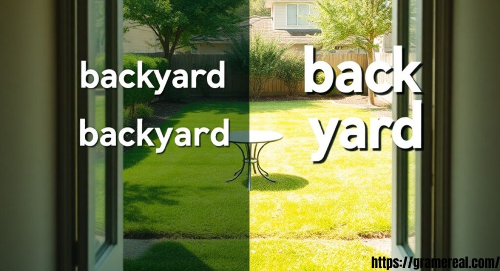 Backyard or Back Yard: Which Is Correct?