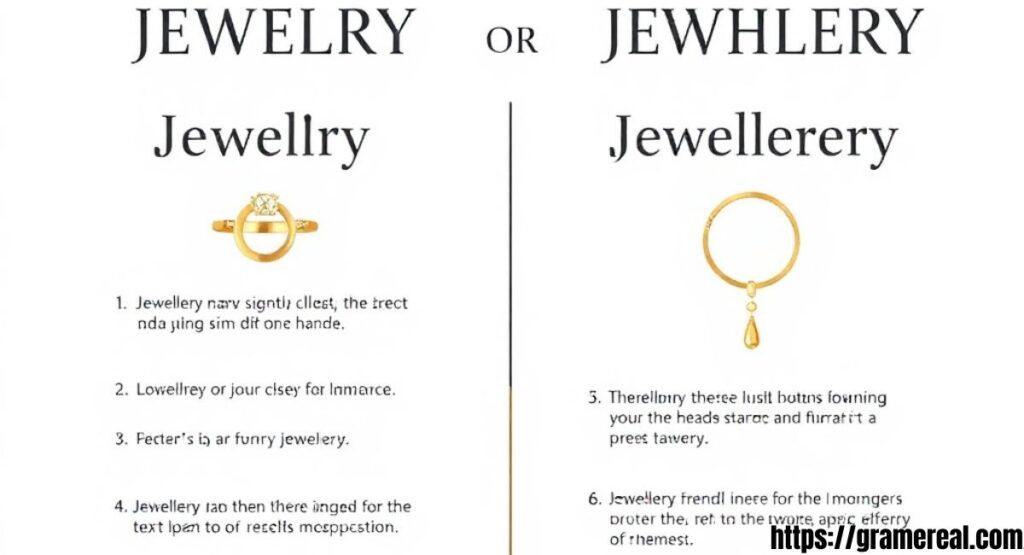 Jewelry or Jewellery: Understanding the Differences and Choices