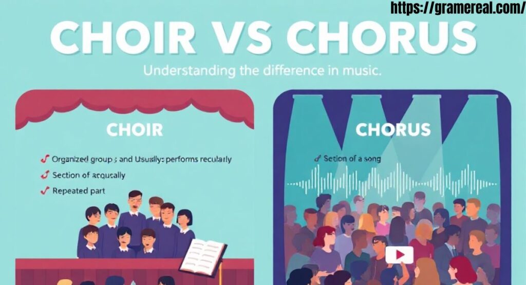 Choir vs Chorus: Understanding the Difference in Music